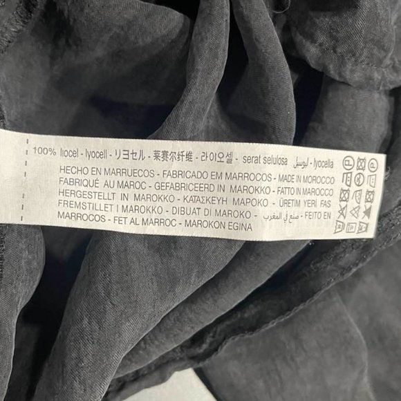 ZARA Spaghetti Straps Midi/Maxi Minimalist LBD Slip Black  Dress - Picture 13 of 14